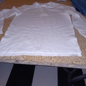 White long sleeves uniform shirt